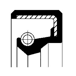 CORTECO Wellendichtring, Differential