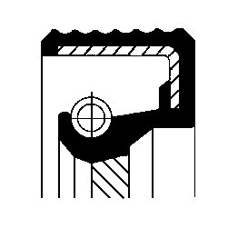 CORTECO Wellendichtring, Kurbelwelle