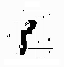 CORTECO Dichtring, Ventilschaft