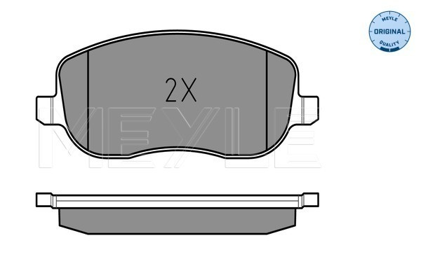 MEYLE Bremsbelagsatz, Scheibenbremse