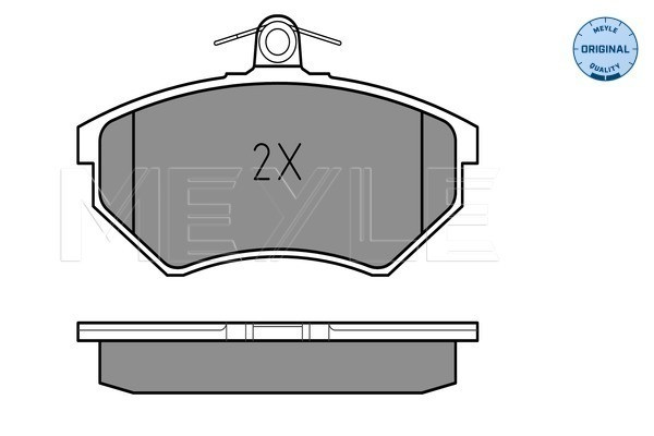 MEYLE Bremsbelagsatz, Scheibenbremse