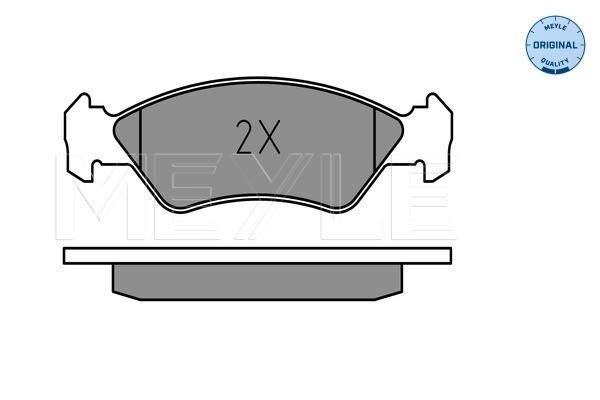 MEYLE Bremsbelagsatz, Scheibenbremse