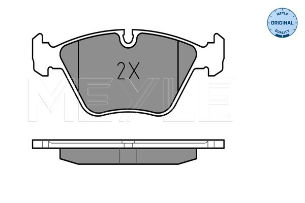 MEYLE Bremsbelagsatz, Scheibenbremse