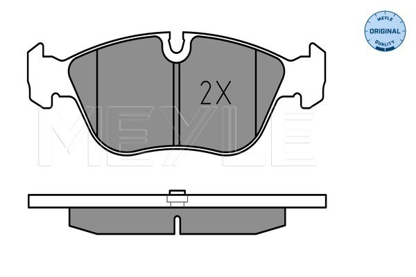 MEYLE Bremsbelagsatz, Scheibenbremse