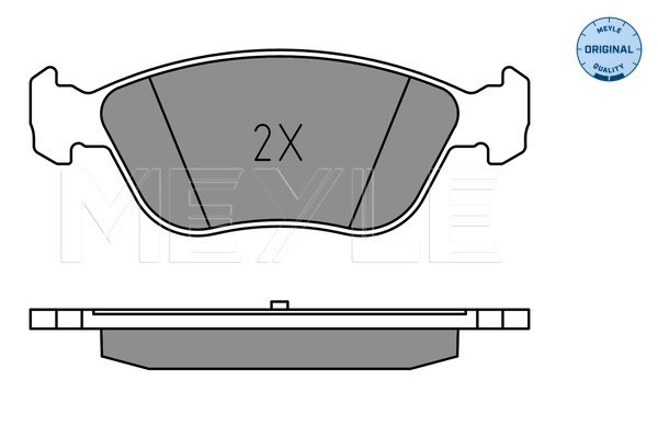 MEYLE Bremsbelagsatz, Scheibenbremse