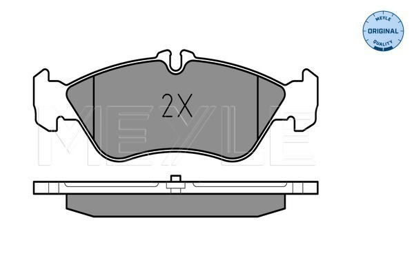 MEYLE Bremsbelagsatz, Scheibenbremse