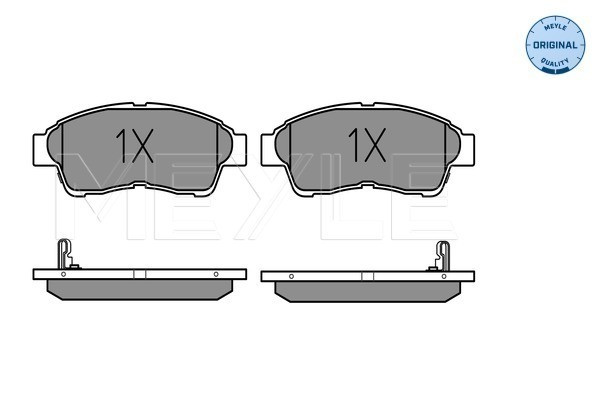 MEYLE Bremsbelagsatz, Scheibenbremse