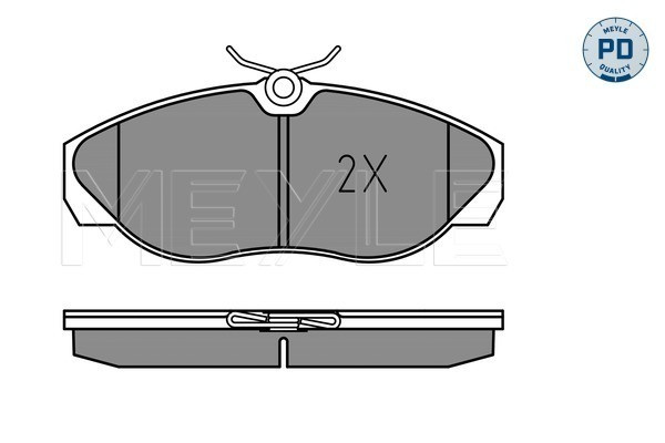MEYLE Bremsbelagsatz, Scheibenbremse