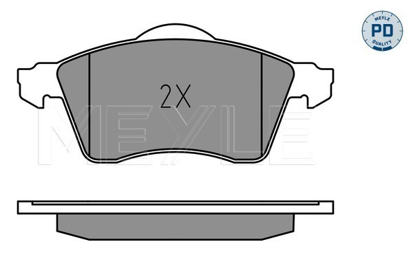 MEYLE Bremsbelagsatz, Scheibenbremse
