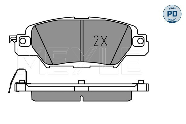 MEYLE Bremsbelagsatz, Scheibenbremse