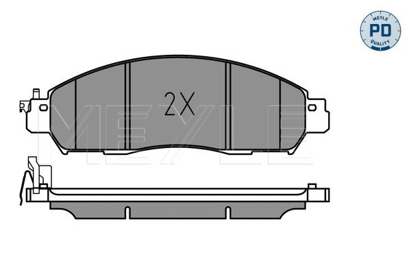 MEYLE Bremsbelagsatz, Scheibenbremse
