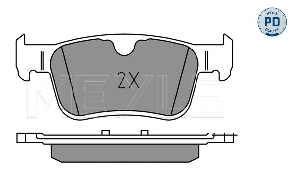 MEYLE Bremsbelagsatz, Scheibenbremse