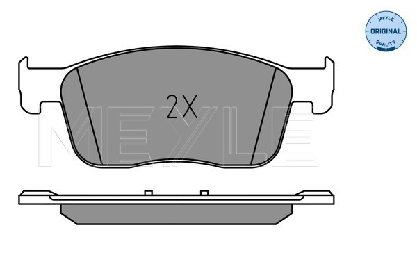 MEYLE Bremsbelagsatz, Scheibenbremse