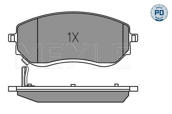 MEYLE Bremsbelagsatz, Scheibenbremse