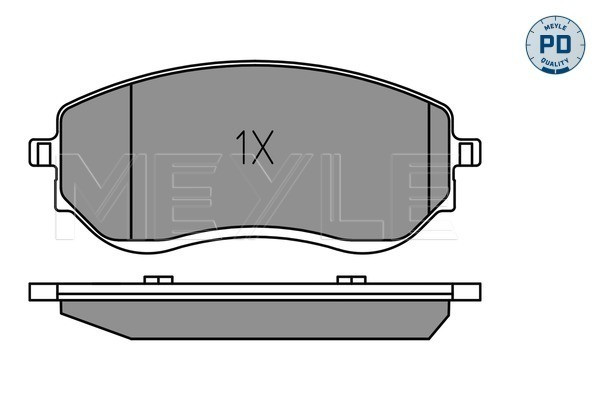 MEYLE Bremsbelagsatz, Scheibenbremse