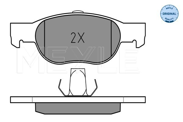 MEYLE Bremsbelagsatz, Scheibenbremse