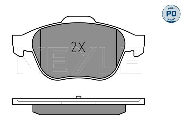 MEYLE Bremsbelagsatz, Scheibenbremse