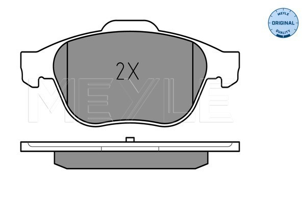 MEYLE Bremsbelagsatz, Scheibenbremse