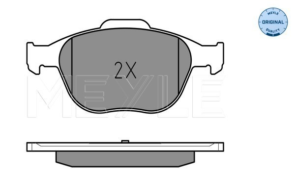 MEYLE Bremsbelagsatz, Scheibenbremse