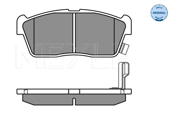 MEYLE Bremsbelagsatz, Scheibenbremse