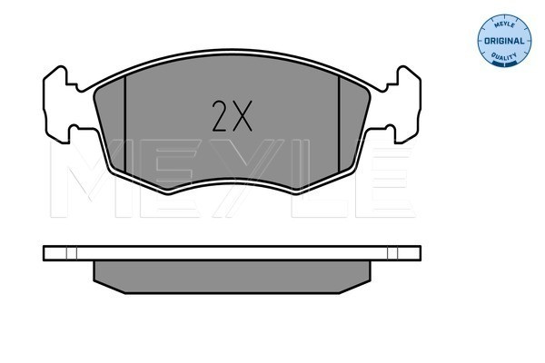 MEYLE Bremsbelagsatz, Scheibenbremse