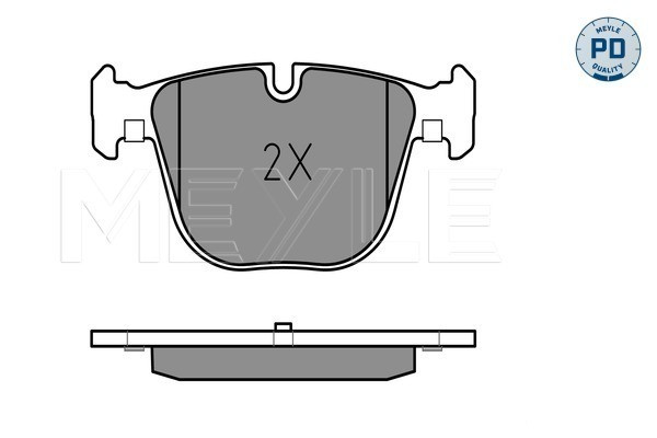 MEYLE Bremsbelagsatz, Scheibenbremse