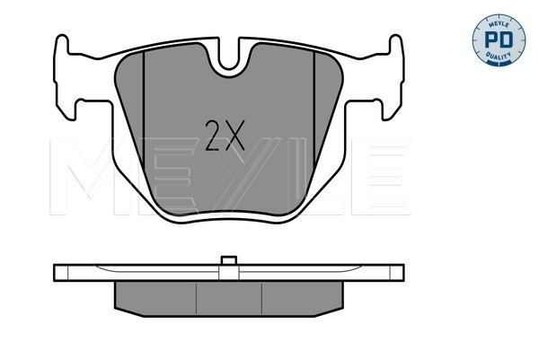 MEYLE Bremsbelagsatz, Scheibenbremse