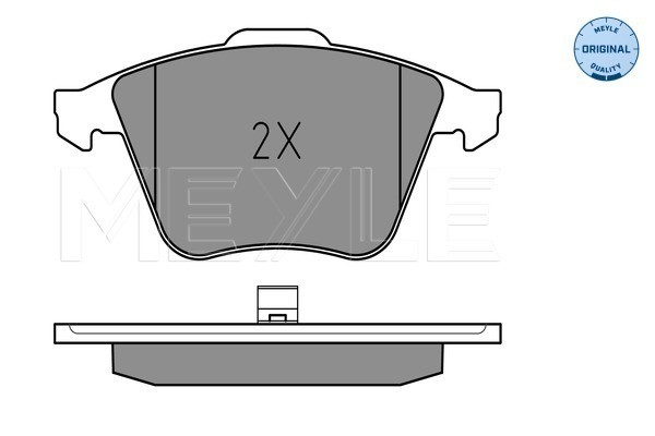 MEYLE Bremsbelagsatz, Scheibenbremse