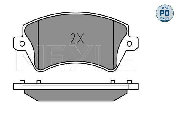 MEYLE Bremsbelagsatz, Scheibenbremse