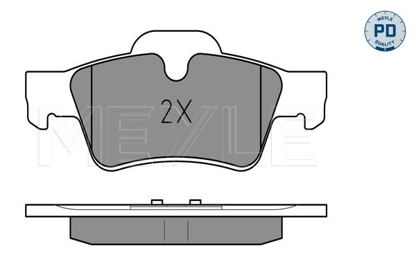 MEYLE Bremsbelagsatz, Scheibenbremse