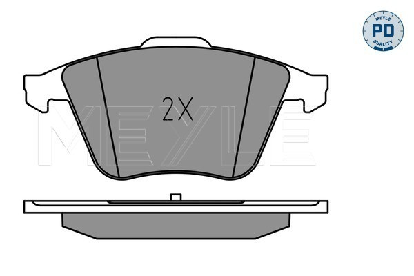 MEYLE Bremsbelagsatz, Scheibenbremse