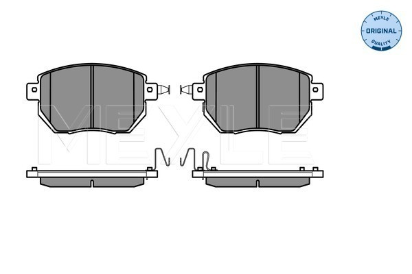 MEYLE Bremsbelagsatz, Scheibenbremse