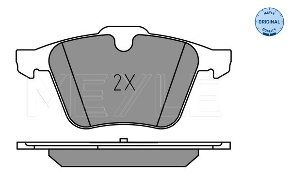 MEYLE Bremsbelagsatz, Scheibenbremse