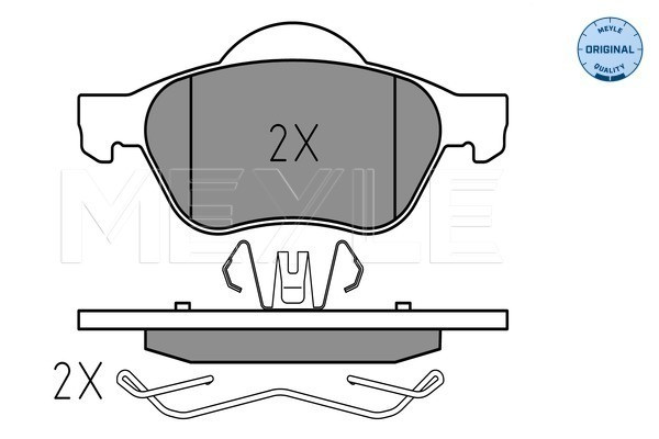 MEYLE Bremsbelagsatz, Scheibenbremse