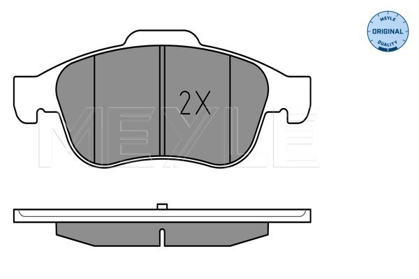 MEYLE Bremsbelagsatz, Scheibenbremse