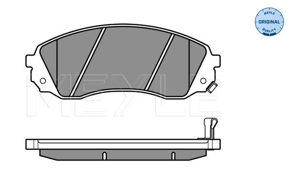 MEYLE Bremsbelagsatz, Scheibenbremse