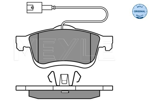 MEYLE Bremsbelagsatz, Scheibenbremse