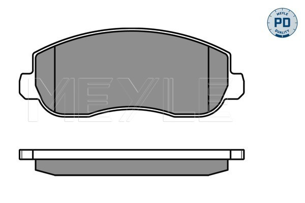 MEYLE Bremsbelagsatz, Scheibenbremse