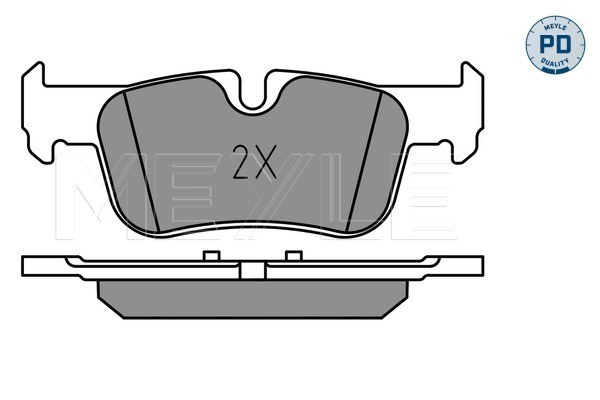 MEYLE Bremsbelagsatz, Scheibenbremse