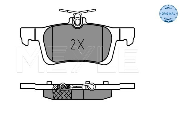 MEYLE Bremsbelagsatz, Scheibenbremse