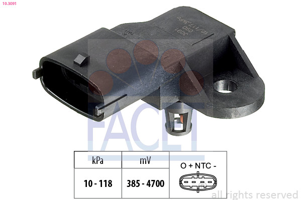 FACET Sensor, Ladedruck FACET Sensor, Ladedruck