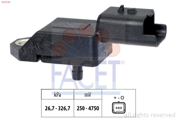 FACET Sensor, Ladedruck