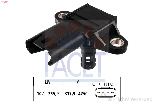 FACET Luftdrucksensor, Höhenanpassung