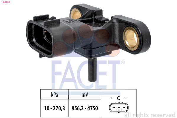 FACET Sensor, Ladedruck