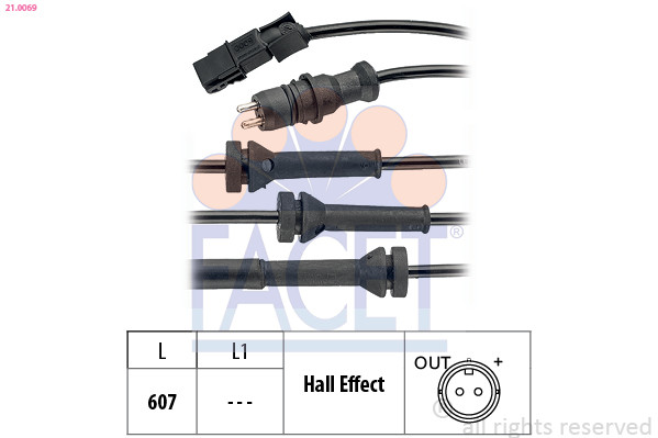 FACET Sensor, Raddrehzahl