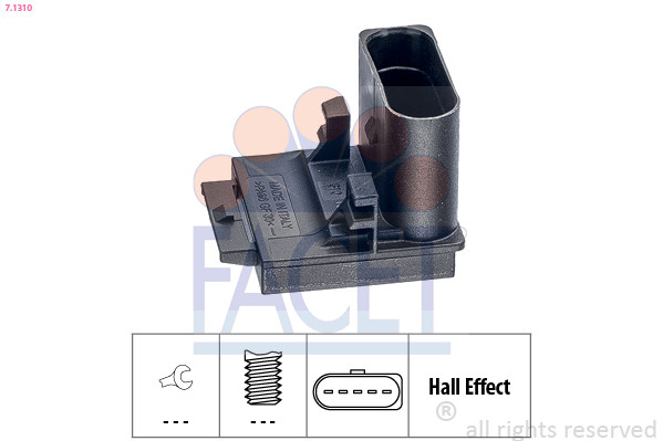 FACET Schalter, Kupplungsbetätigung (GRA)