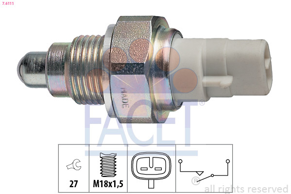 FACET Schalter, Rückfahrleuchte