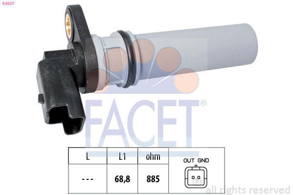 FACET Sensor, Drehzahl