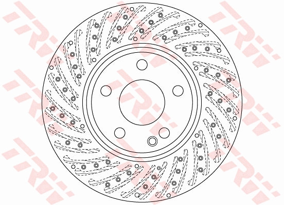TRW Bremsscheibe