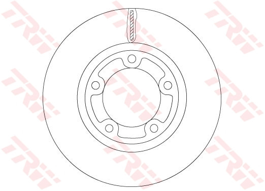 TRW Bremsscheibe